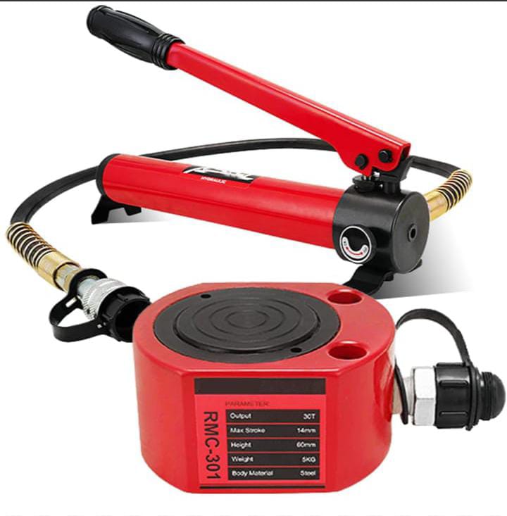 Hydraulic cylinder and pump